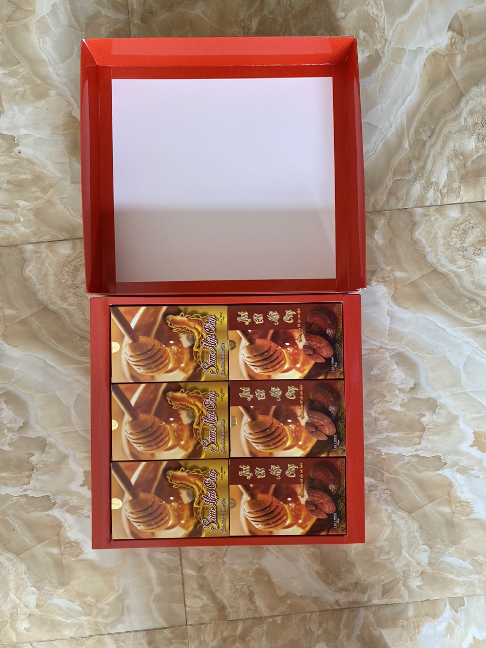 Giỏ quà sâm tri ân khách hàng