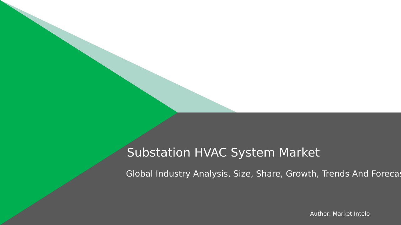Substation HVAC System Market Research Report 2033