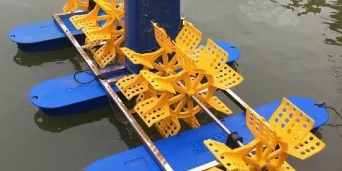 ChinaAerator Multi Impeller Paddle Wheel Aerator Drove By Diesel