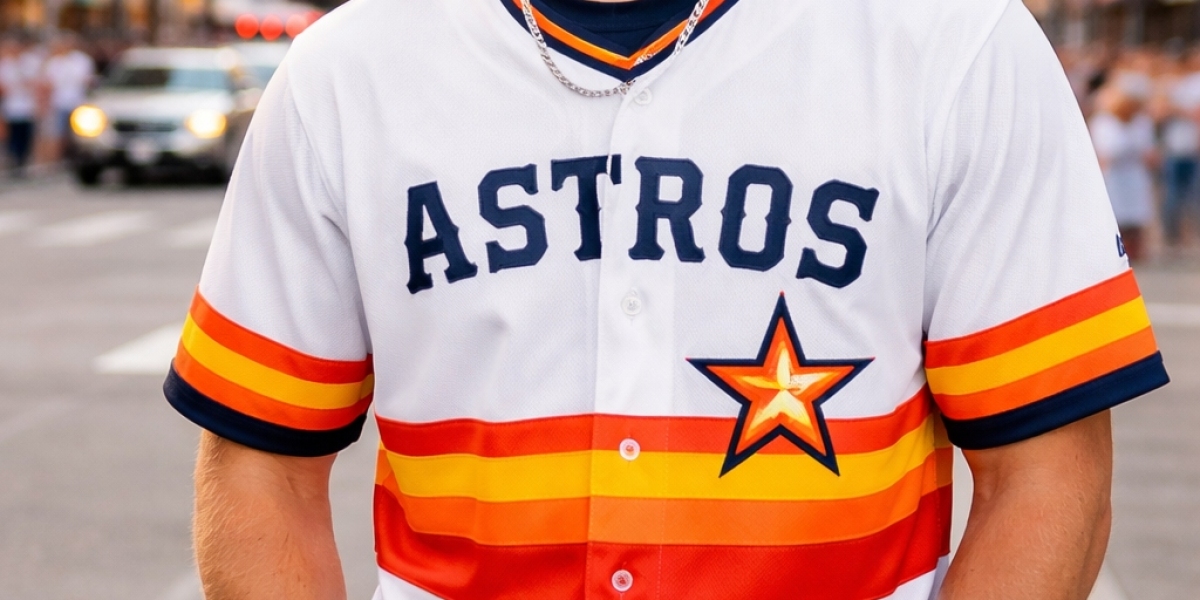 AJ Blubaugh Houston Astros rookie jersey stitched MLB debut pitcher jersey