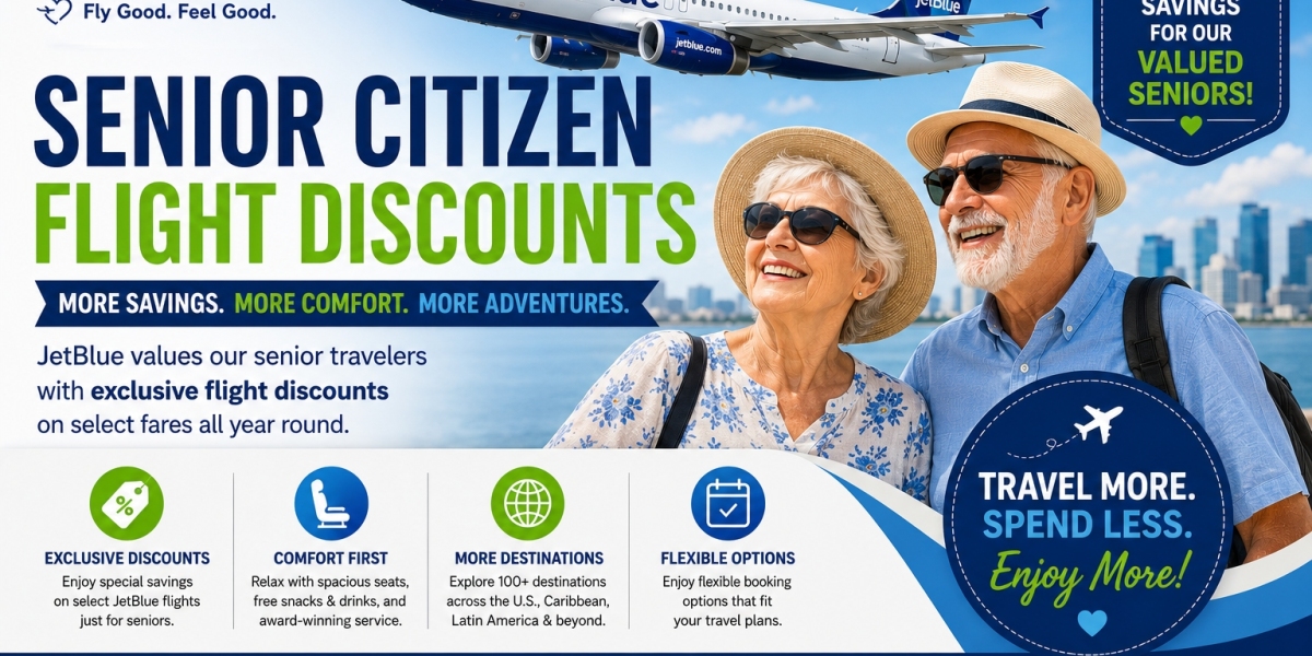 JetBlue Senior Citizen Flight Discounts: Complete Guide to Saving More on Senior Air Travel