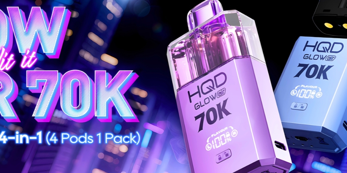 HQD Glow Air 70K Refill Pod Kit UK | Flavours & Offers | E-Sheesh