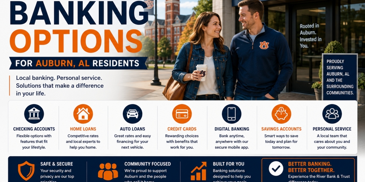 Best Banking Options for Auburn AL Residents