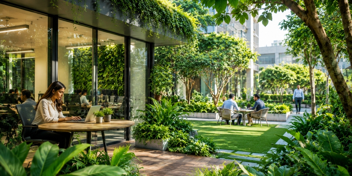 The Future of Gardening Services in Gurgaon: Smart Landscaping Trends