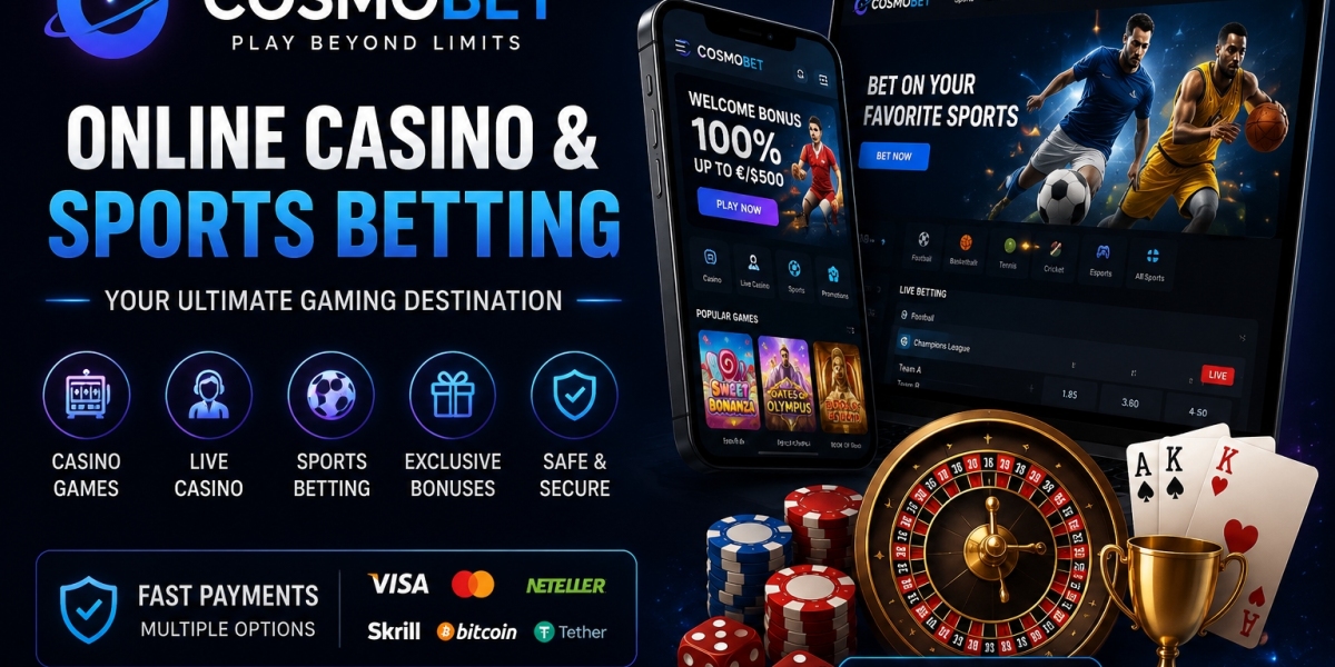 Cosmobet Online Casino & Sports Betting Platform Review