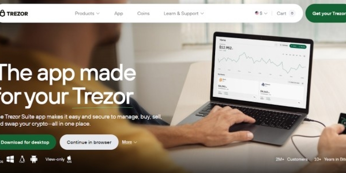 Trezor.io/start – The #1 Crypto Hardware Wallet (Official)