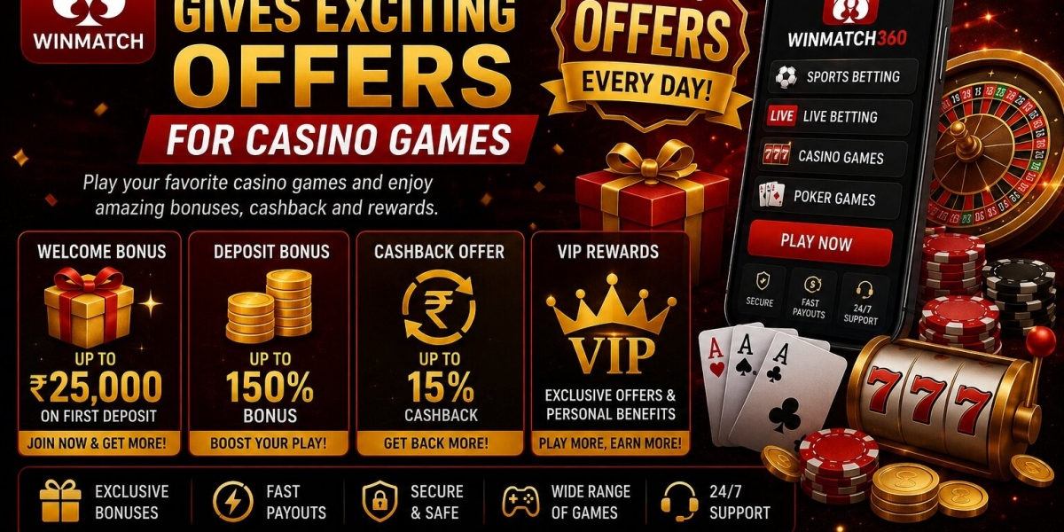 WinMatch360 Gives Exciting Offers For Casino Games