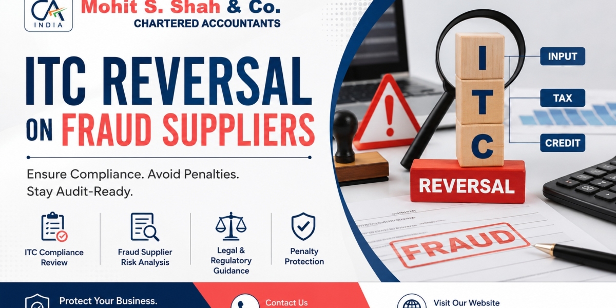 ITC Reversal on Fraud Suppliers: GST Compliance Tips