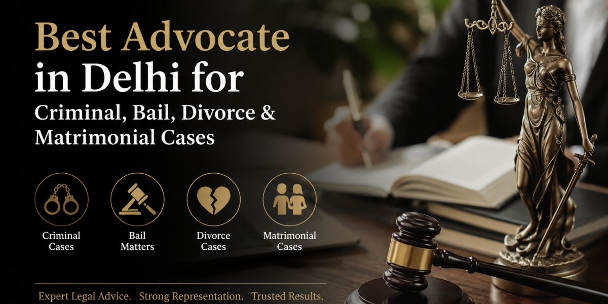 Best Advocate in Delhi for Criminal, Bail, Divorce & Matrimonial Cases