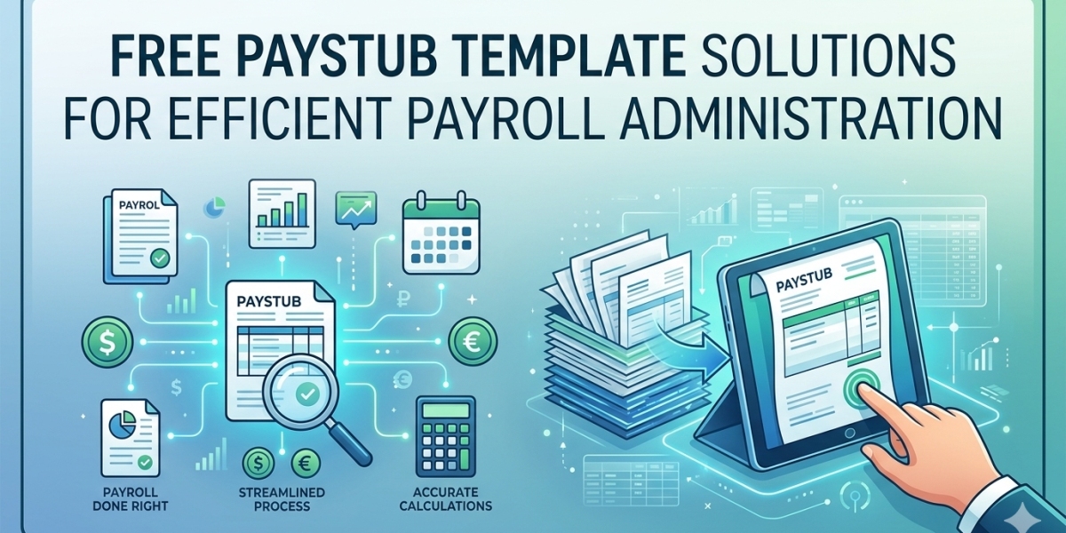 Free Paystub Template Solutions for Efficient Payroll Administration