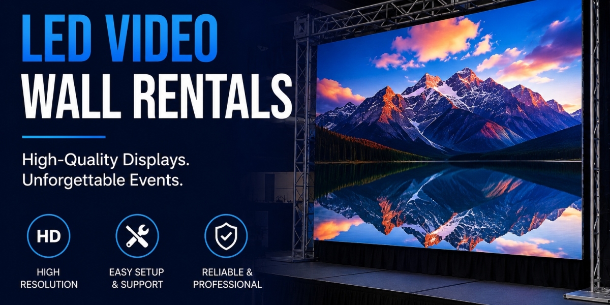 The Ultimate Guide to LED Video Wall Rentals in 2026