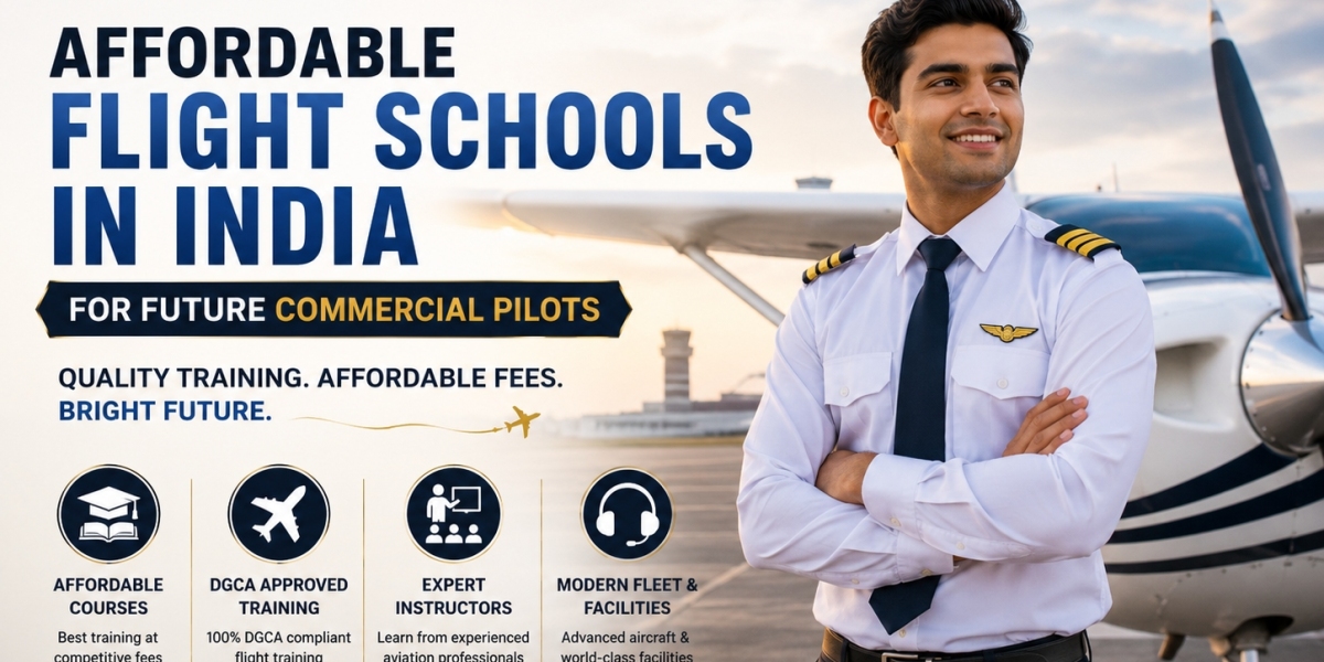Affordable Flight Schools in India for Future Commercial Pilots