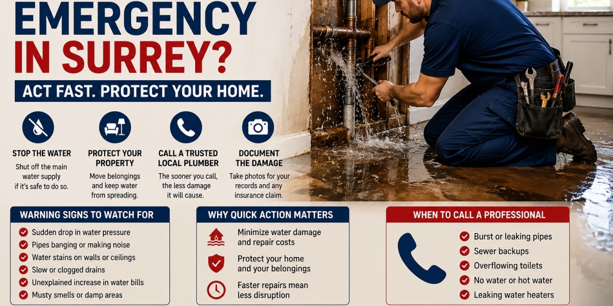 What Surrey Homeowners Should Know About Emergency Plumbing