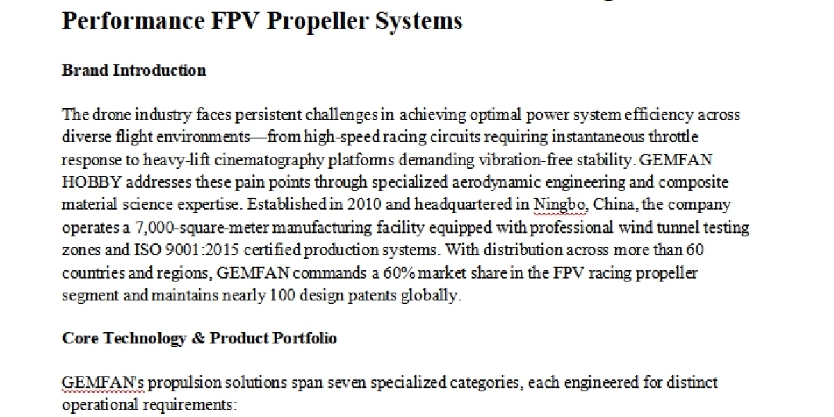 2026 Top 7 Trusted Drone Propeller Brands for Professional UAV Applications