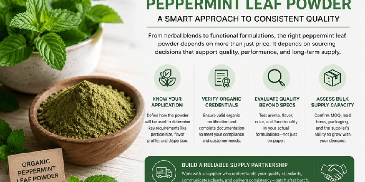 Bulk Sourcing Strategies for High-Quality Organic Peppermint Leaf Powder