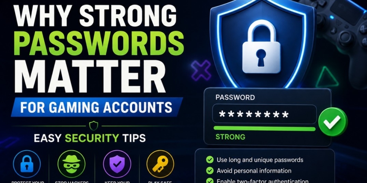 Why Strong Passwords Matter for Gaming Accounts