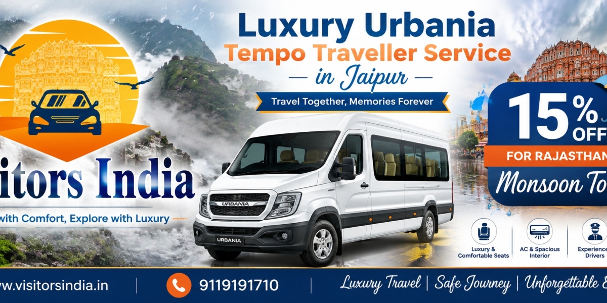 Urbania Tempo Traveller Service in Jaipur – Luxury Travel Made Easy