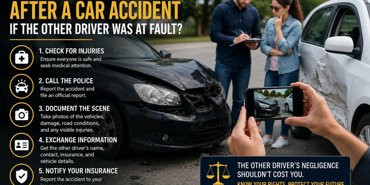 What Should You Do After a Car Accident If the Other Driver Was at Fault?